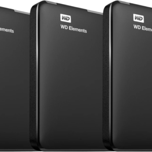WD Elements Portable 2TB 3-Pack - vergelijk en bespaar - Vergelijk365