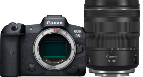 Canon EOS R5 + RF 24-105mm f/4L IS USM - vergelijk en bespaar - Vergelijk365