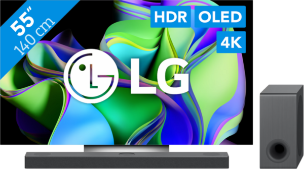 LG OLED55C34LA + Soundbar - vergelijk en bespaar - Vergelijk365