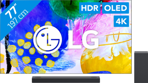 LG OLED77G26LA (2022) + Soundbar - vergelijk en bespaar - Vergelijk365