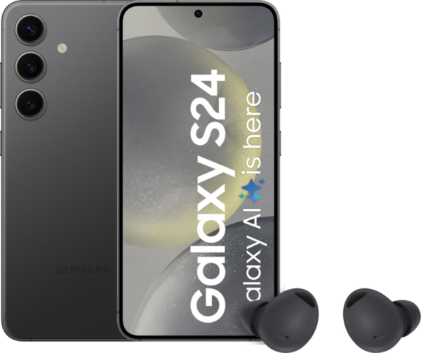 Samsung Galaxy S24 256GB Zwart 5G + Galaxy Buds 2 Pro Zwart - vergelijk en bespaar - Vergelijk365