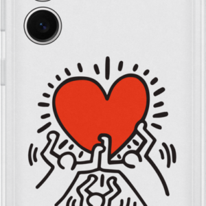 Samsung Galaxy S24 Keith Haring Suit Back Cover Transparant - vergelijk en bespaar - Vergelijk365