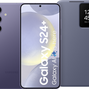 Samsung Galaxy S24 Plus 512GB Paars 5G + Smart View Book Case Paars - vergelijk en bespaar - Vergelijk365