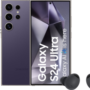 Samsung Galaxy S24 Ultra 256GB Paars 5G + Galaxy Buds 2 Pro Zwart - vergelijk en bespaar - Vergelijk365