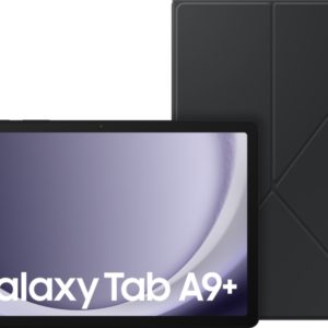 Samsung Galaxy Tab A9 Plus 11 inch 128GB Wifi + 5G Grijs + Book Case Zwart - vergelijk en bespaar - Vergelijk365