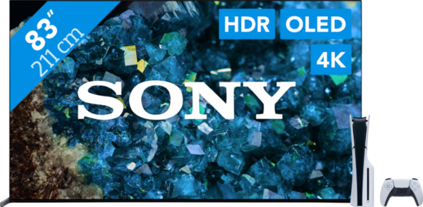 Sony Bravia OLED XR-83A80L (2023) + Playstation 5 Slim Disc - vergelijk en bespaar - Vergelijk365