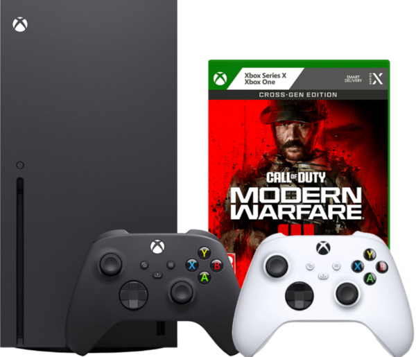 Xbox Series X + Call of Duty: Modern Warfare III + Tweede Controller Wit - vergelijk en bespaar - Vergelijk365