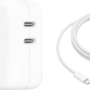 Apple 35W Power Adapter Met 2 Usb C Poorten + Apple usb C Oplaadkabel (2m) - vergelijk en bespaar - Vergelijk365