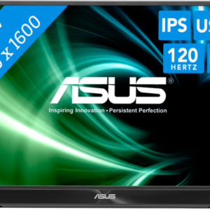 Asus ZenScreen MB16QHG Portable Monitor - vergelijk en bespaar - Vergelijk365