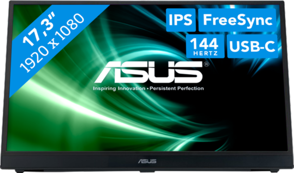 Asus ZenScreen MB17AHG Portable Monitor - vergelijk en bespaar - Vergelijk365