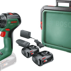 Bosch UniversalDrill 18V-60 + 2.5 Ah Accu (2x) + Systembox S - vergelijk en bespaar - Vergelijk365