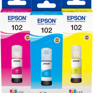 Epson 102 Inktflesjes 3-Color Combo Pack - vergelijk en bespaar - Vergelijk365