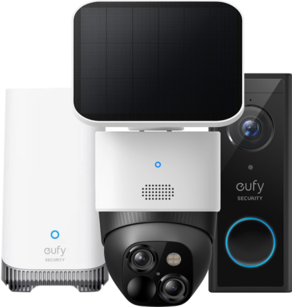 Eufycam Floodlight S340 + Eufy Video Doorbell E340 + Homebase 3 - vergelijk en bespaar - Vergelijk365