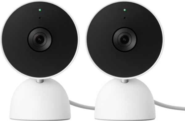 Google Nest Cam Indoor Wired Duo-pack - vergelijk en bespaar - Vergelijk365