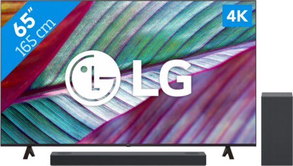 LG 65UR76006LL (2023) + Soundbar - vergelijk en bespaar - Vergelijk365
