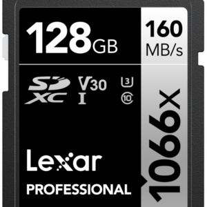Lexar Professional 1066x SILVER 128GB SDXC - vergelijk en bespaar - Vergelijk365