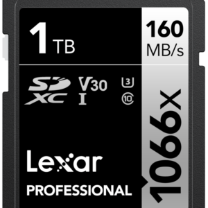 Lexar Professional 1066x SILVER 1TB SDXC - vergelijk en bespaar - Vergelijk365