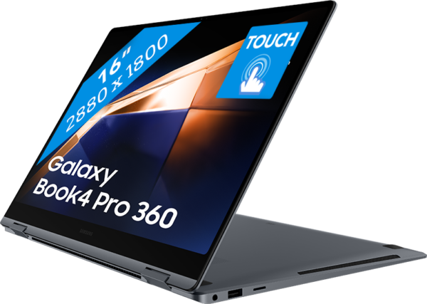 Samsung Galaxy Book4 Pro 360 NP960QGK-KG1NL - vergelijk en bespaar - Vergelijk365