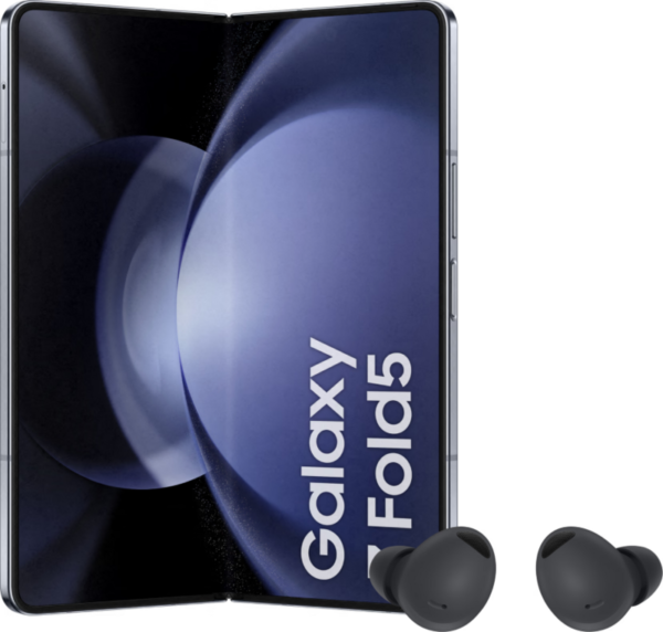 Samsung Galaxy Z Fold 5 256GB Blauw 5G + Samsung Galaxy Buds 2 Pro Zwart - vergelijk en bespaar - Vergelijk365