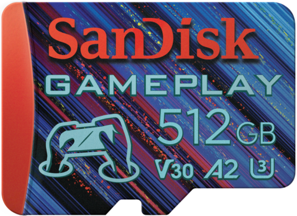 SanDisk microSDXC Gameplay 512GB 190mb/s - vergelijk en bespaar - Vergelijk365