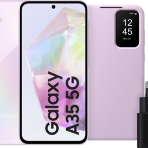 Samsung Galaxy A35 128GB Paars 5G + Accessoirepakket - vergelijk en bespaar - Vergelijk365