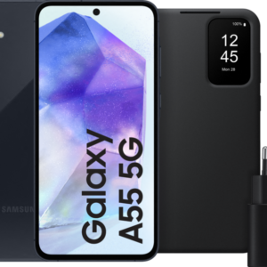 Samsung Galaxy A55 128GB Donkerblauw 5G + Accessoirepakket - vergelijk en bespaar - Vergelijk365